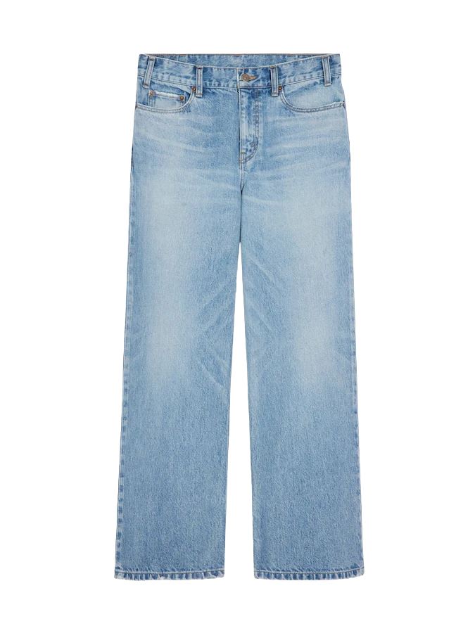 Celine Jolene Jeans in Golden Blue Wash Denim