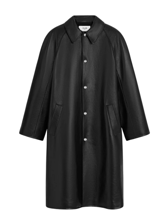 Celine Coat in Calfskin