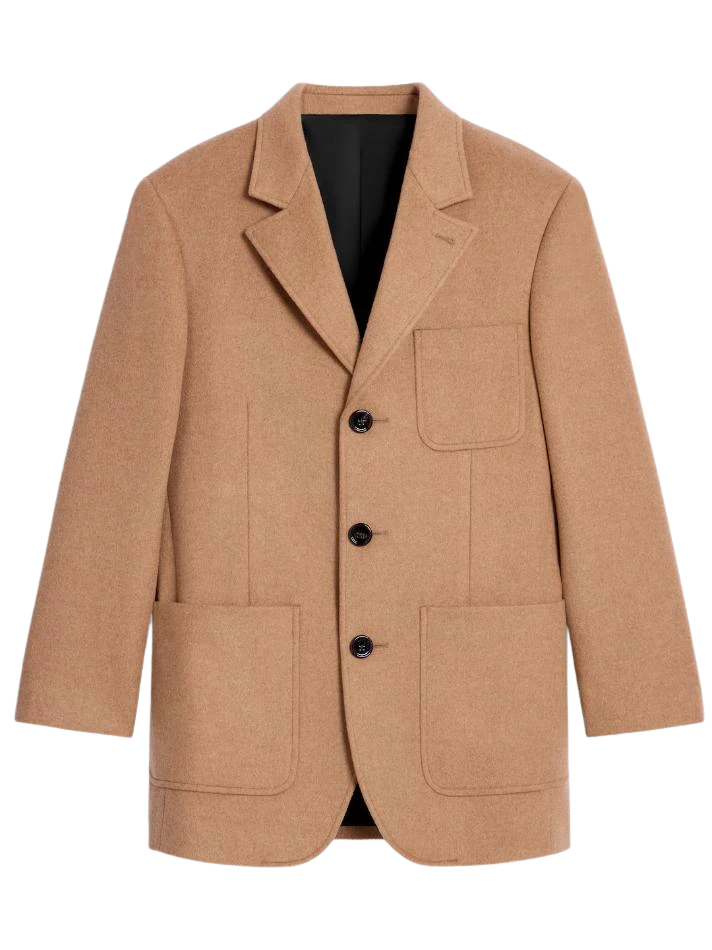 Celine Tailored Jacket in Cashmere Flannel
