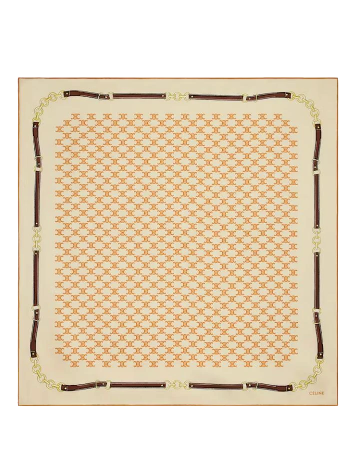 Celine bandana IN heritage silk twill