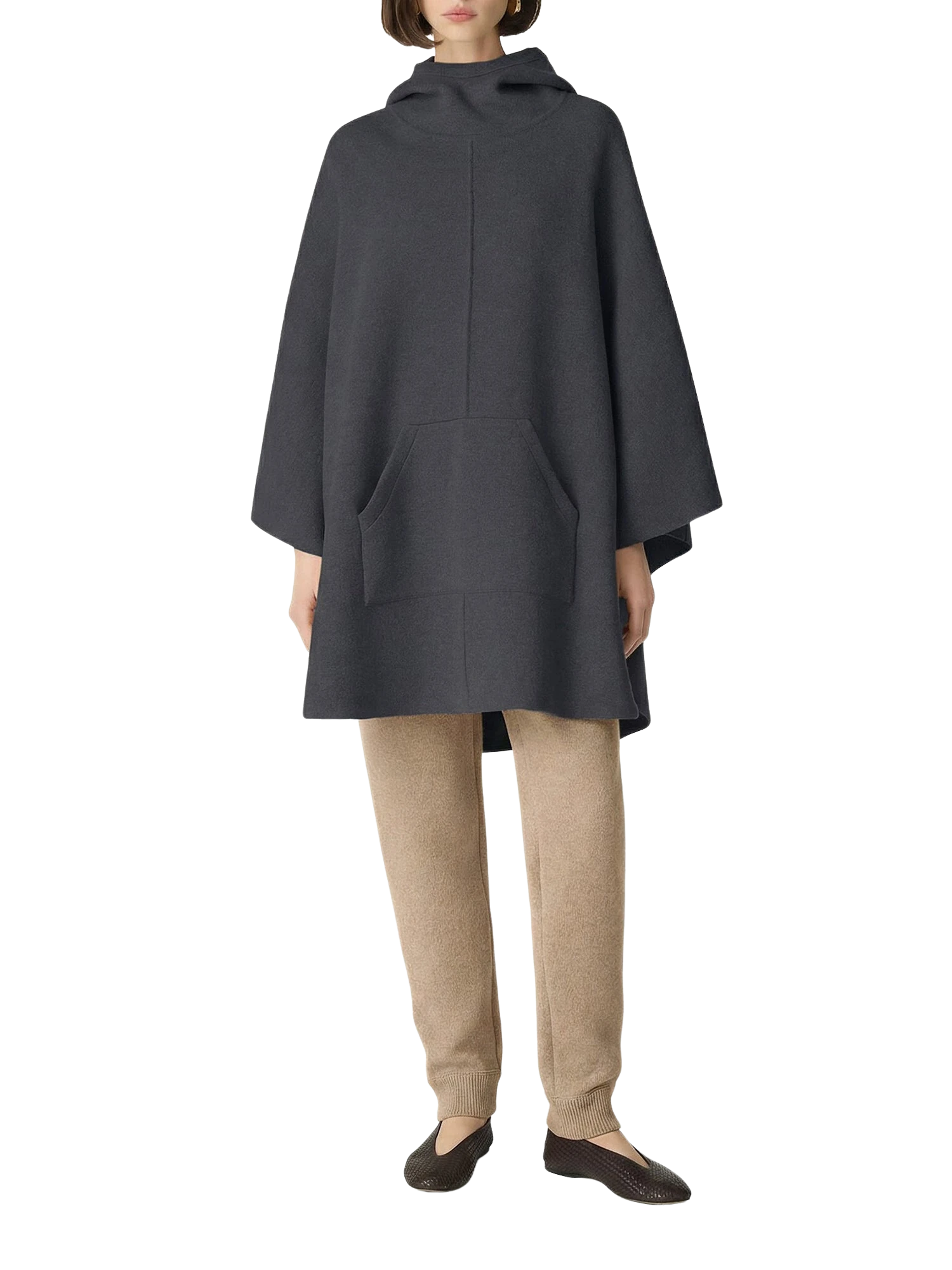 Bottega Veneta Cashmere Hooded Cape