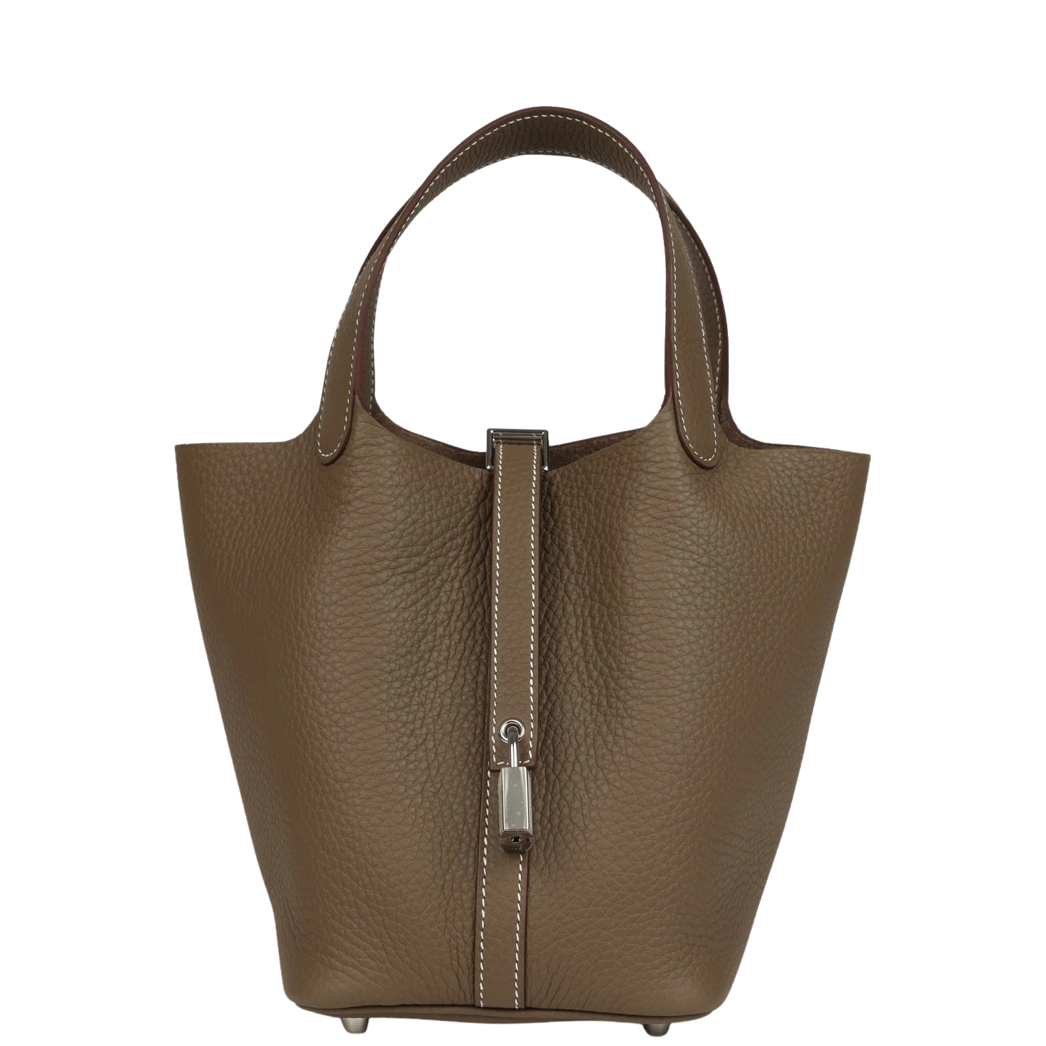 hermes Hermes Picotin Lock 18 Etoupe Clemence Palladium Hardware