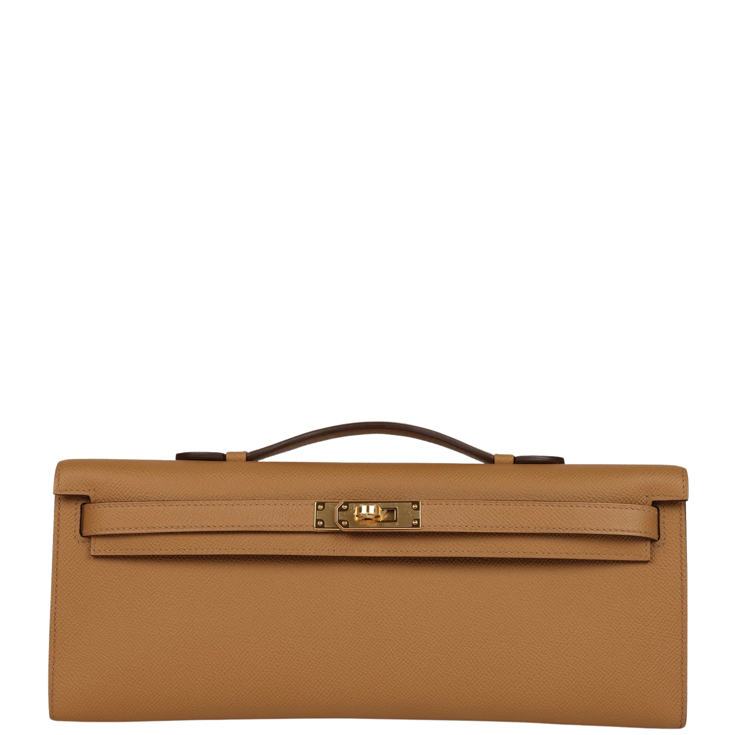 hermes Hermes Kelly Cut Biscuit Epsom Gold Hardware