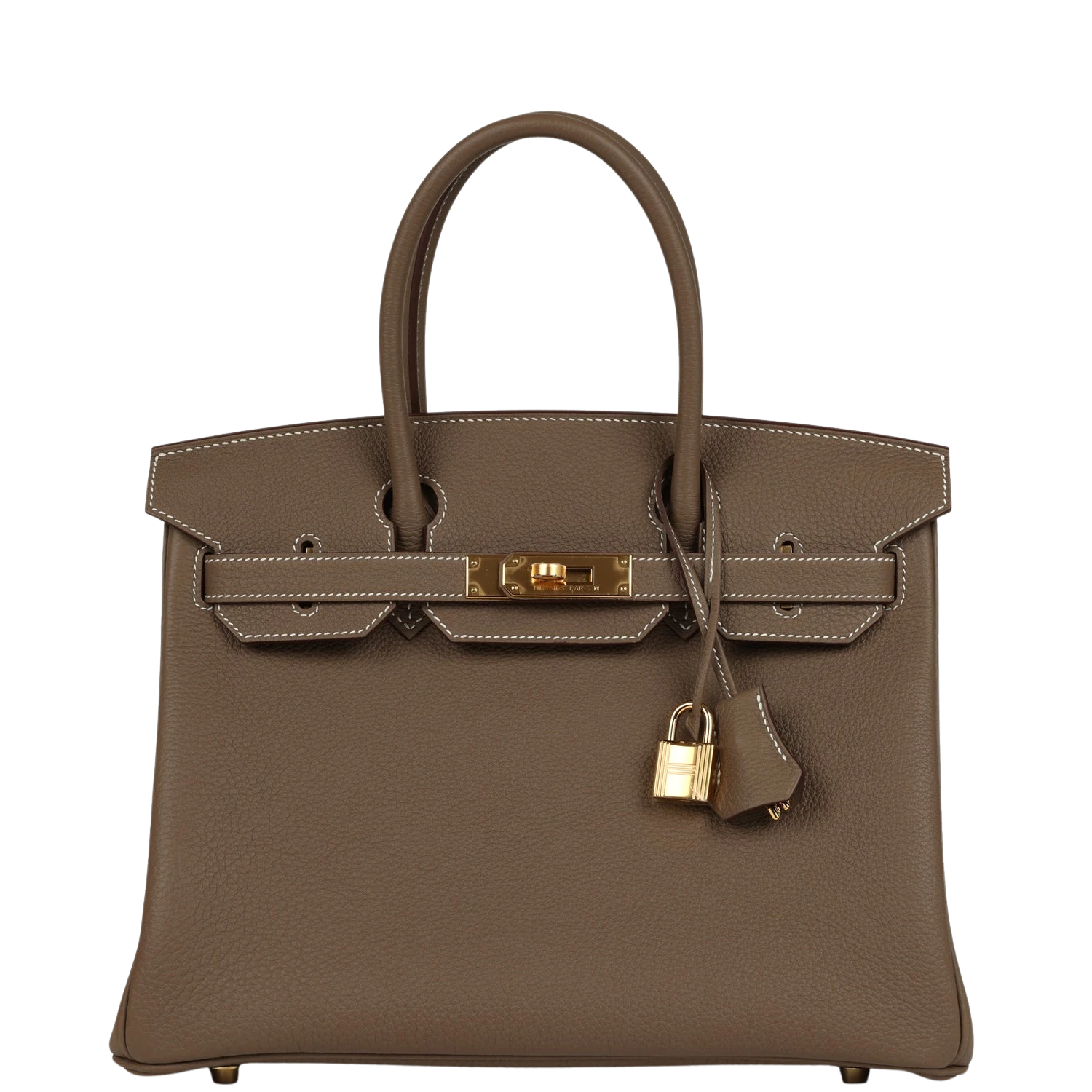 hermes Hermes Birkin 30 Etoupe Togo Gold Hardware