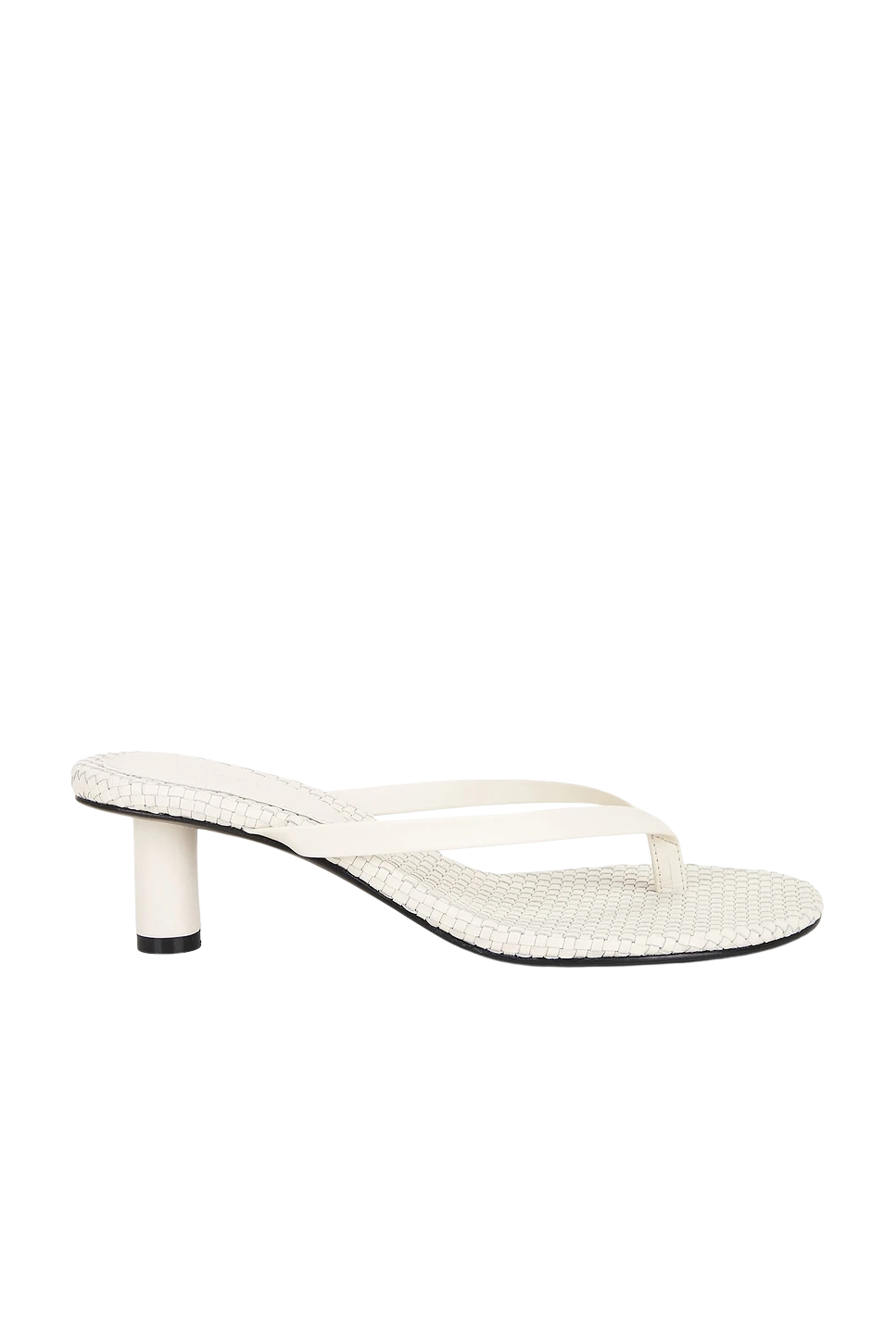 St. Agni Woven Thong Heeled Sandal